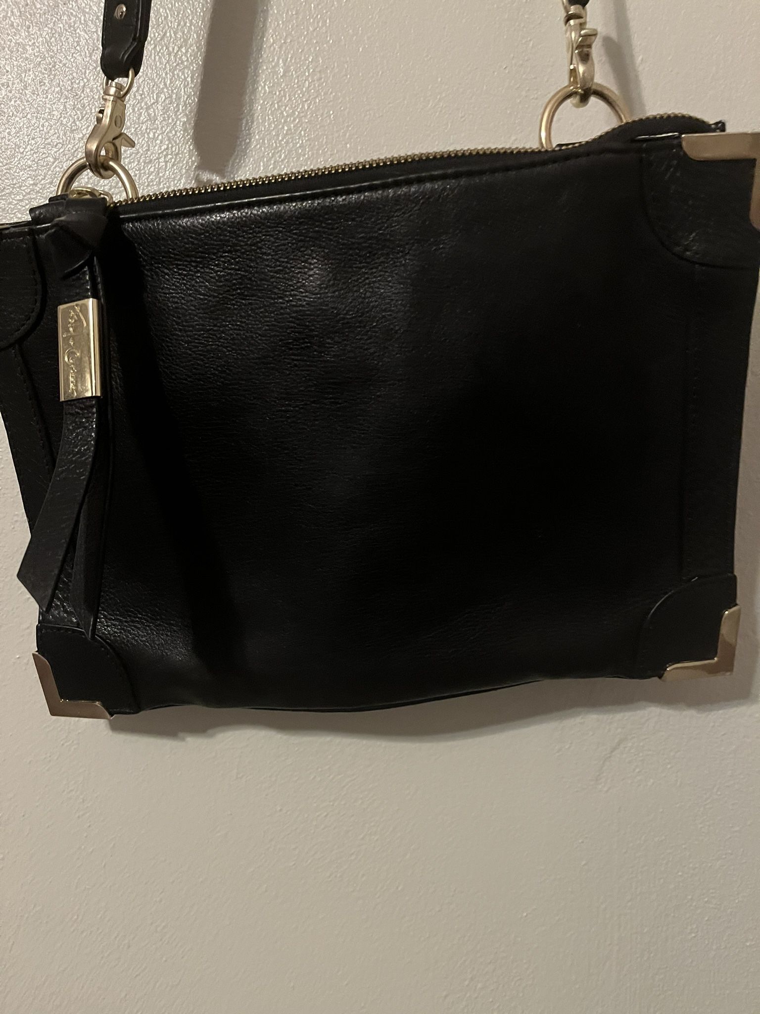 Large Leather-look Bag. Like New.