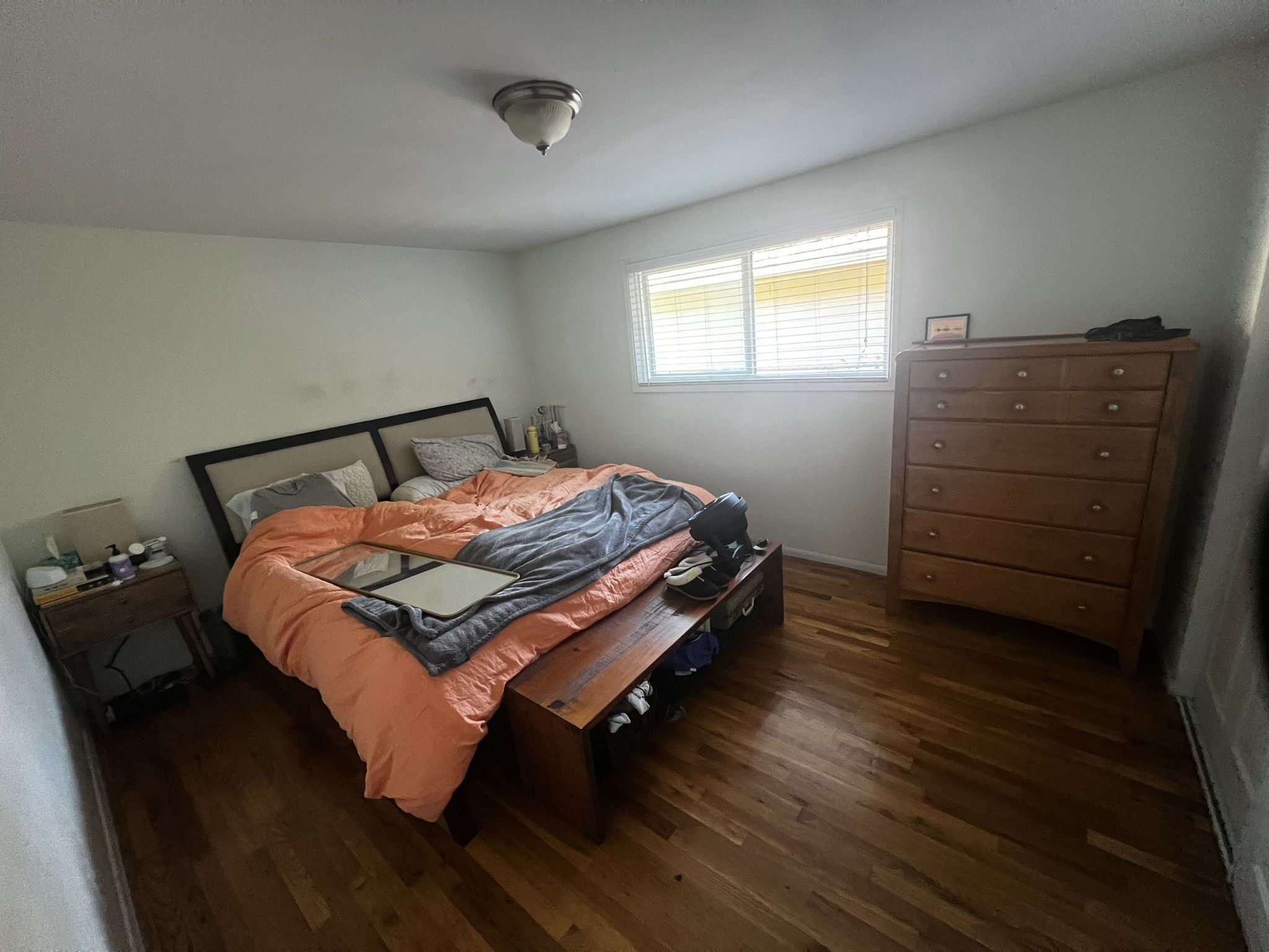 Crate & Barrel King Bed Frame