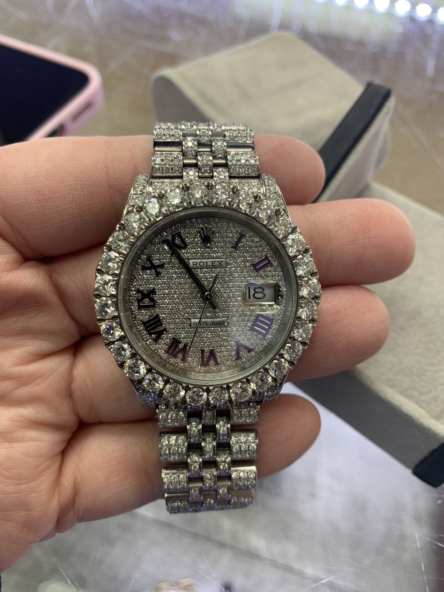 Iced Out Rolex