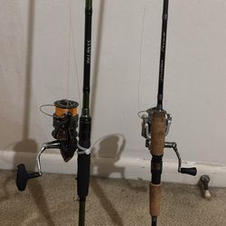 Smeytre Rod & Reel Combo + Fluegon Rod & Reel Combo
