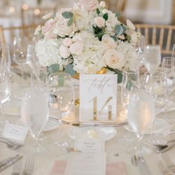 Table Number Signs With Stand