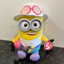 Ty Beanie Baby Babies JERRY the Minions Despicable Me 3 Movie 7 Inch NEW 