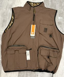 Timberland Men’s Reversible Utility Vest Waterproof  A6X5A243 Sz 3XL NEW