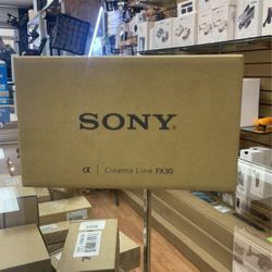 Sony FX30 Cinema Camera
