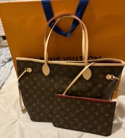 Louis Vuitton Neverfull MM tote Shoulderbag Monogram Brown