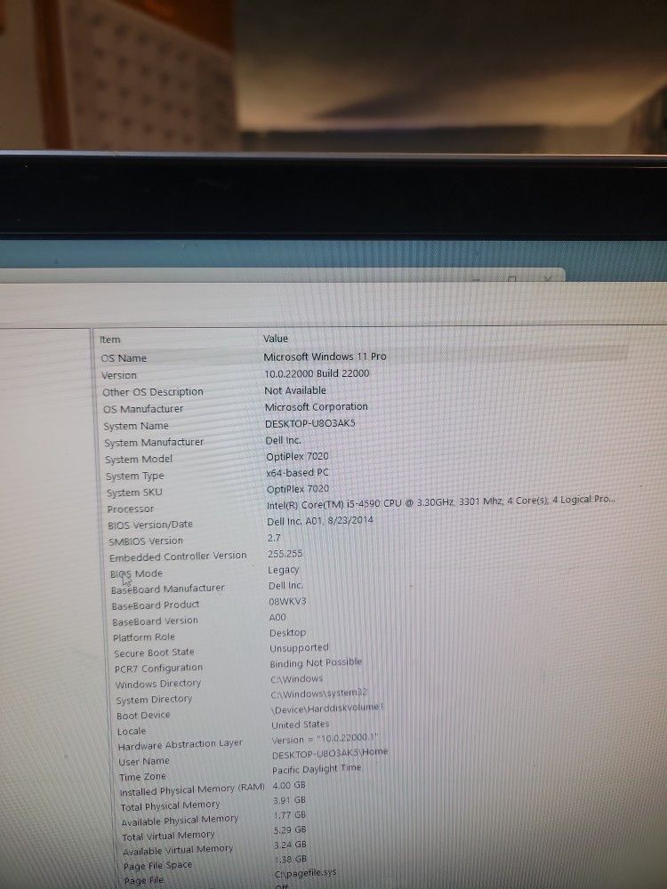 Dell Optiplex i5