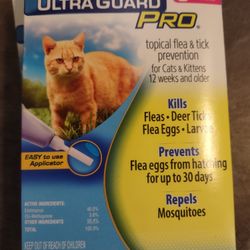 flea & tick medication CATS ONLY