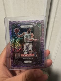 Jayson Tatum Monopoly Prizm 2023-2024