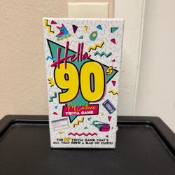 Hella 90s Pop Culture Trivia Game