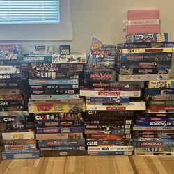 Huge board Game Lot (See Prices Below)