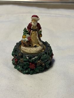 Miniature Santa Claus Figurine