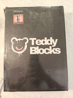 Teddy Blocks Splat Bear 3600-Piece Building Set