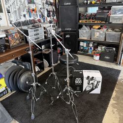 Cymbal Stands And Roland Cymbals