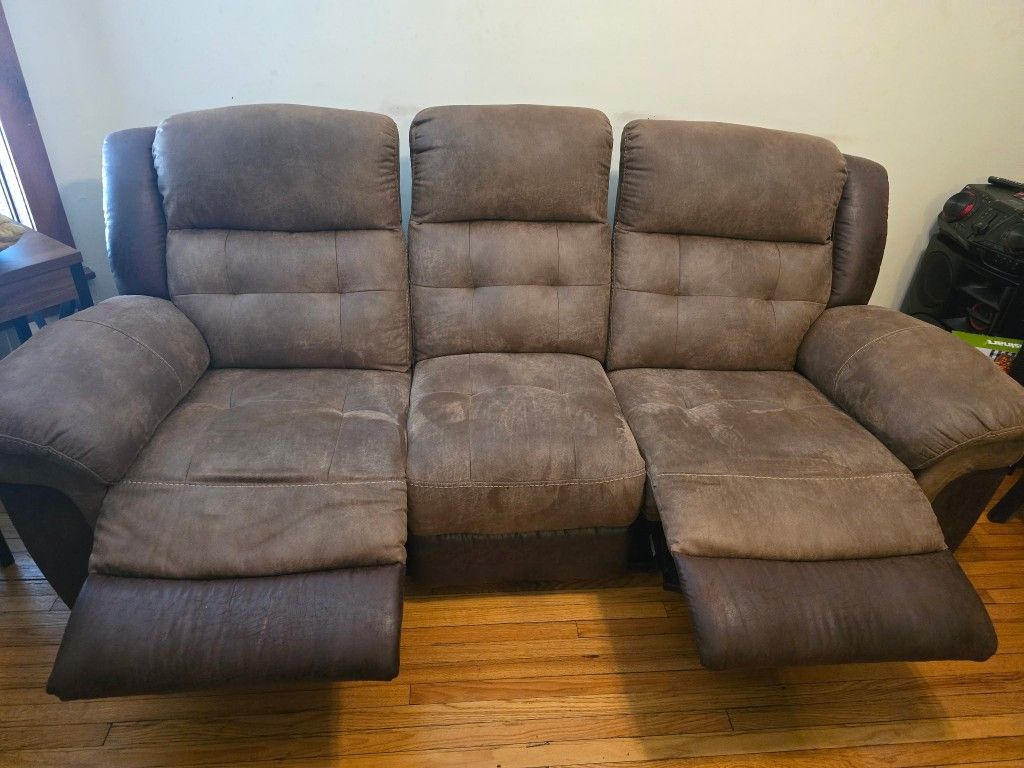 Powered Reclining Couch