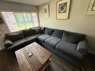 L shaped couch
