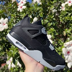 Jordan 4 ‘Black Canvas’ Size 10 