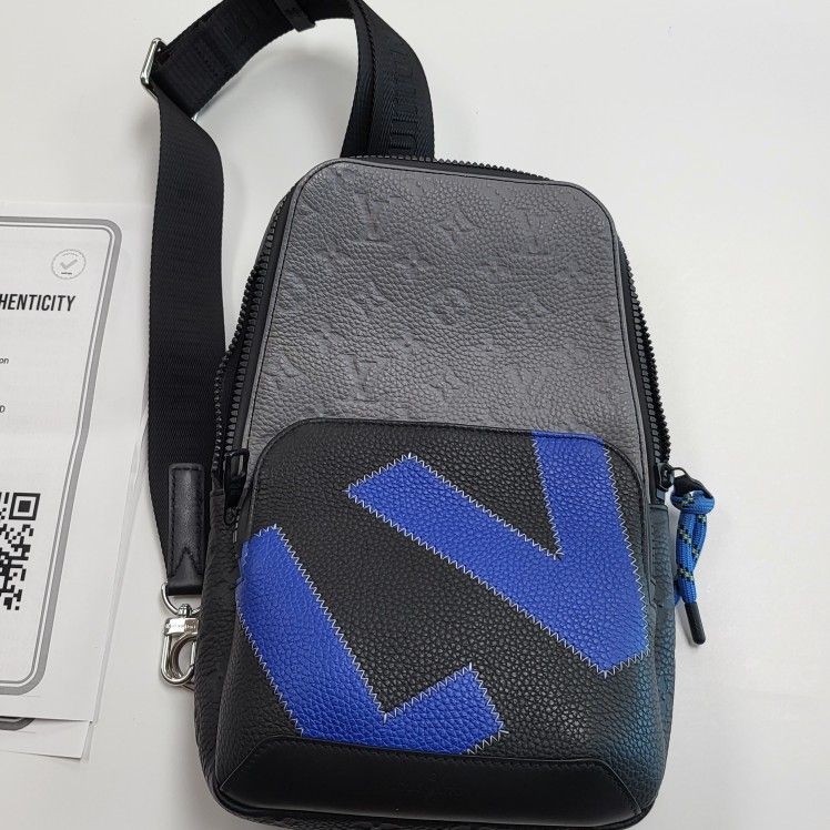 Louis Vuitton Sling Side Bag Damier Graphite Has LV Ave S