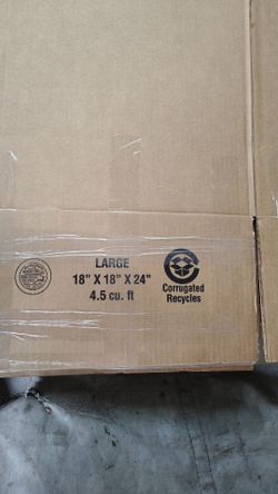 Moving boxes