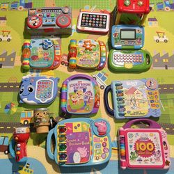 Kids Learning Toy Bundle - Like New (LeapFrog, VTech, Fisher-Price)