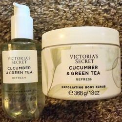 Victoria's Secret Body Oil And Scrub