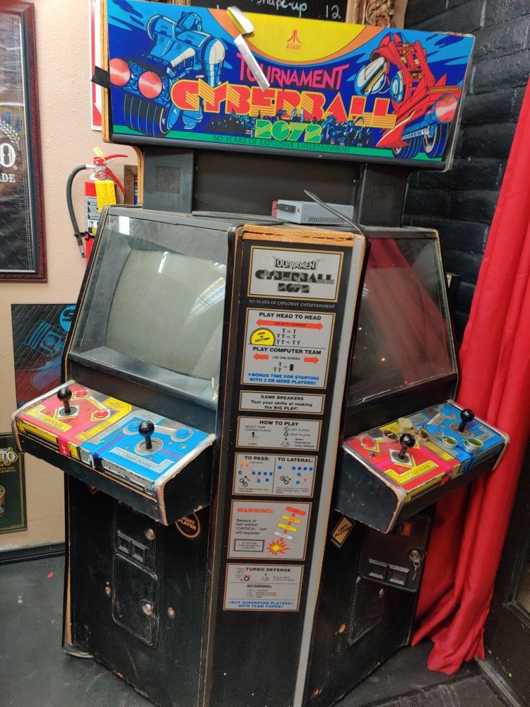Vintage Cyberball Arcade Game For Sale