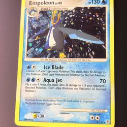 Pokemon empoleon holo