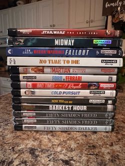 4k Ultra HD Blu-ray Movies