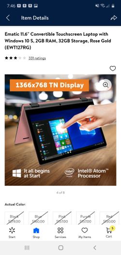 Convertible touchscreen laptop 💻