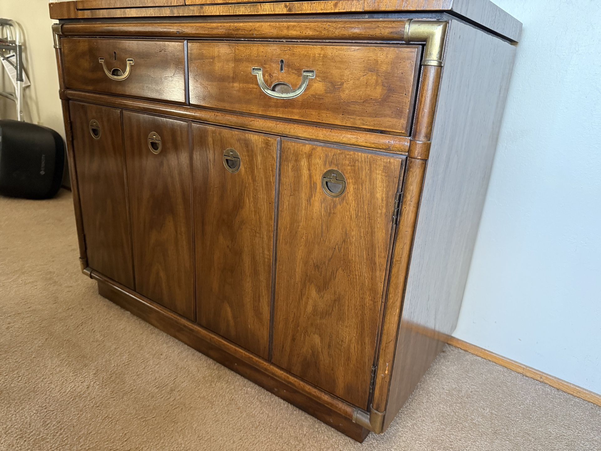 Expandable Wood Buffet Cabinet