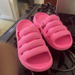 Women's Pink (Wmns) Sport Yeah Slide 'Taffy'