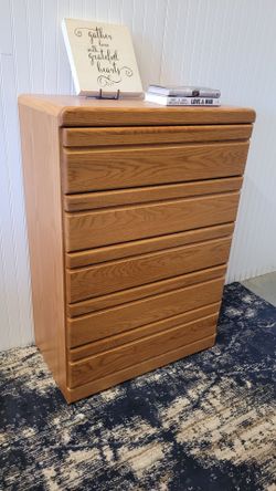 Wooden Tall Dresser