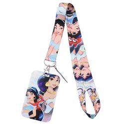 Disney - Aladdin - Jasmine - Lanyard Keychain Cardholder USB Holder
