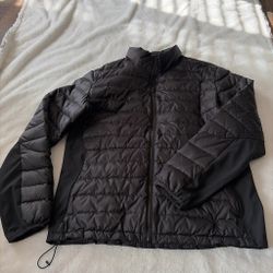 Men’s Black Quilted Puffer Jacket