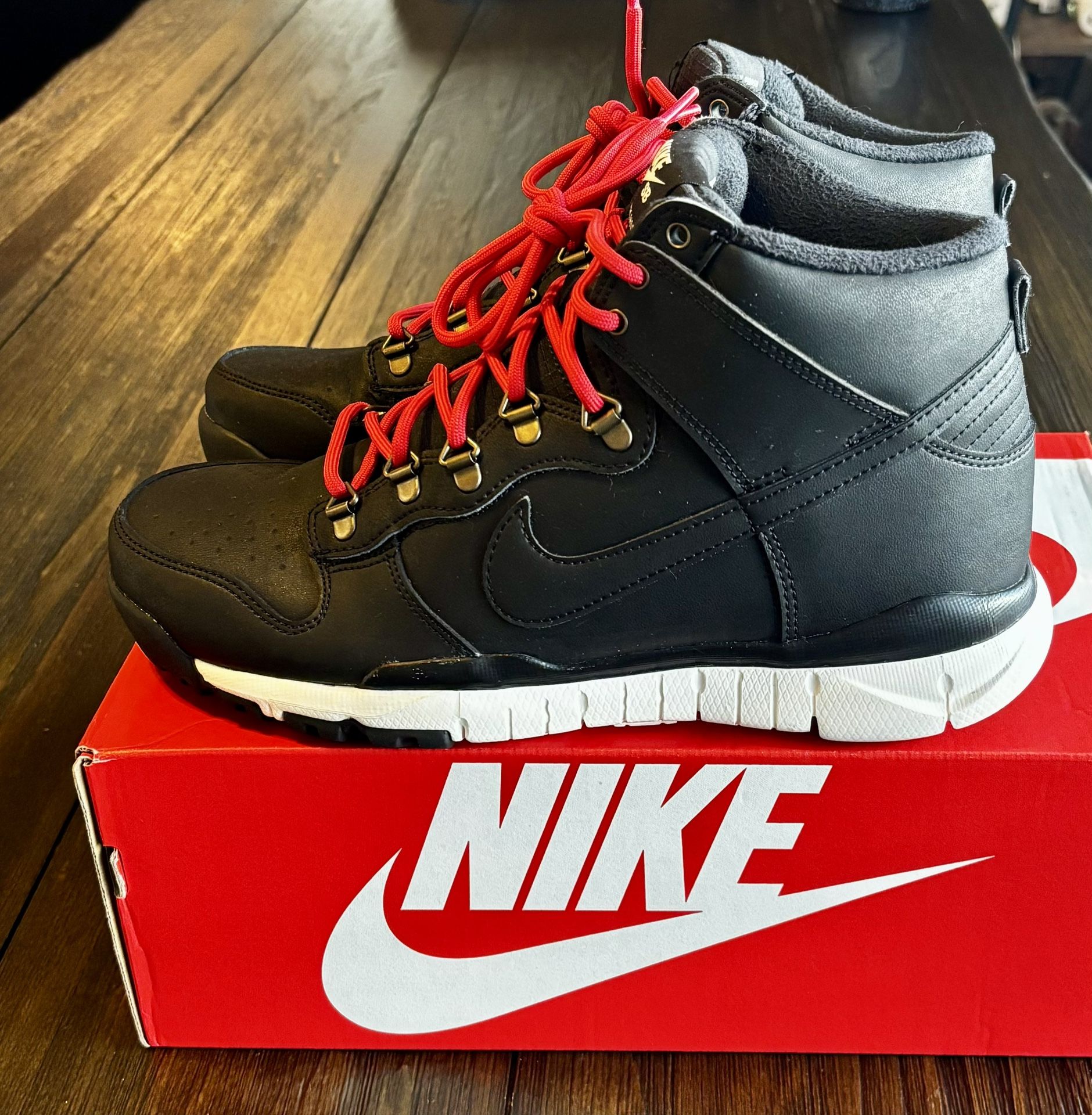 Nike SB Dunk High Boot Black Sail
