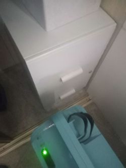 White two Drawer Cabinet