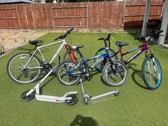 Bike & Scooter Bundle - As Is - Great for Repair or Parts