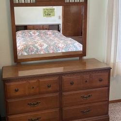 4 Piece Vintage 1960’s Bedroom Set