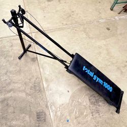 TOTAL GYM 1000 - DELIVERY AVAILABLE - Works EXCELLENT - from MY HOME GYM - Make Offer