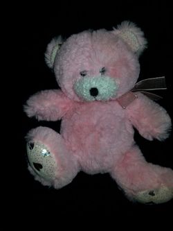 small pink teddy bear