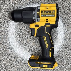 NEW DEWALT 20V Brushless Hammer Drill DCD799 — Compact & Powerful