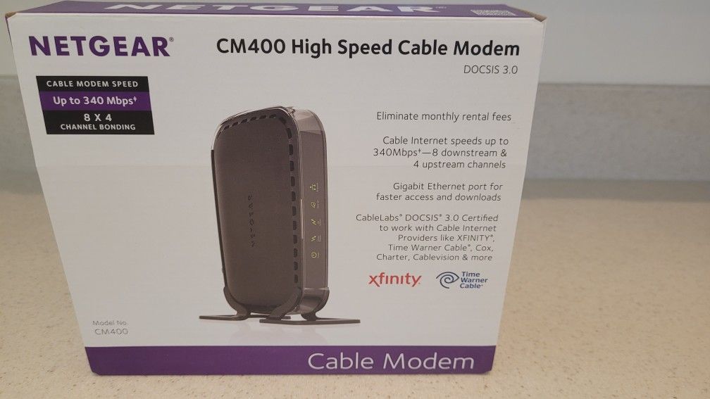 Netgear CM400 High Speed Cable Modem