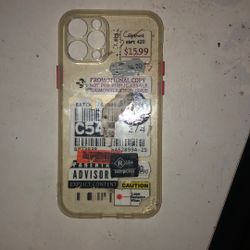 I phone 13 clear case