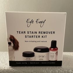 Eye Envy Tear Stain Removal Starter Kit (for Dogs)