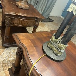 End Table With Lamps 