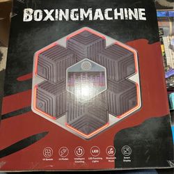 Boxing Machine with 14 Modes, Music, Bluetooth, and Boxing Gloves