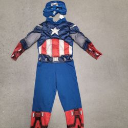 boys captain america costume