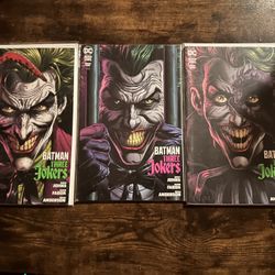 Three Jokers Comic Series Vol. 1-3