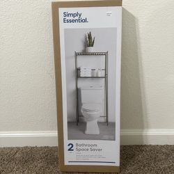 Over The Toilet Storage Shelf