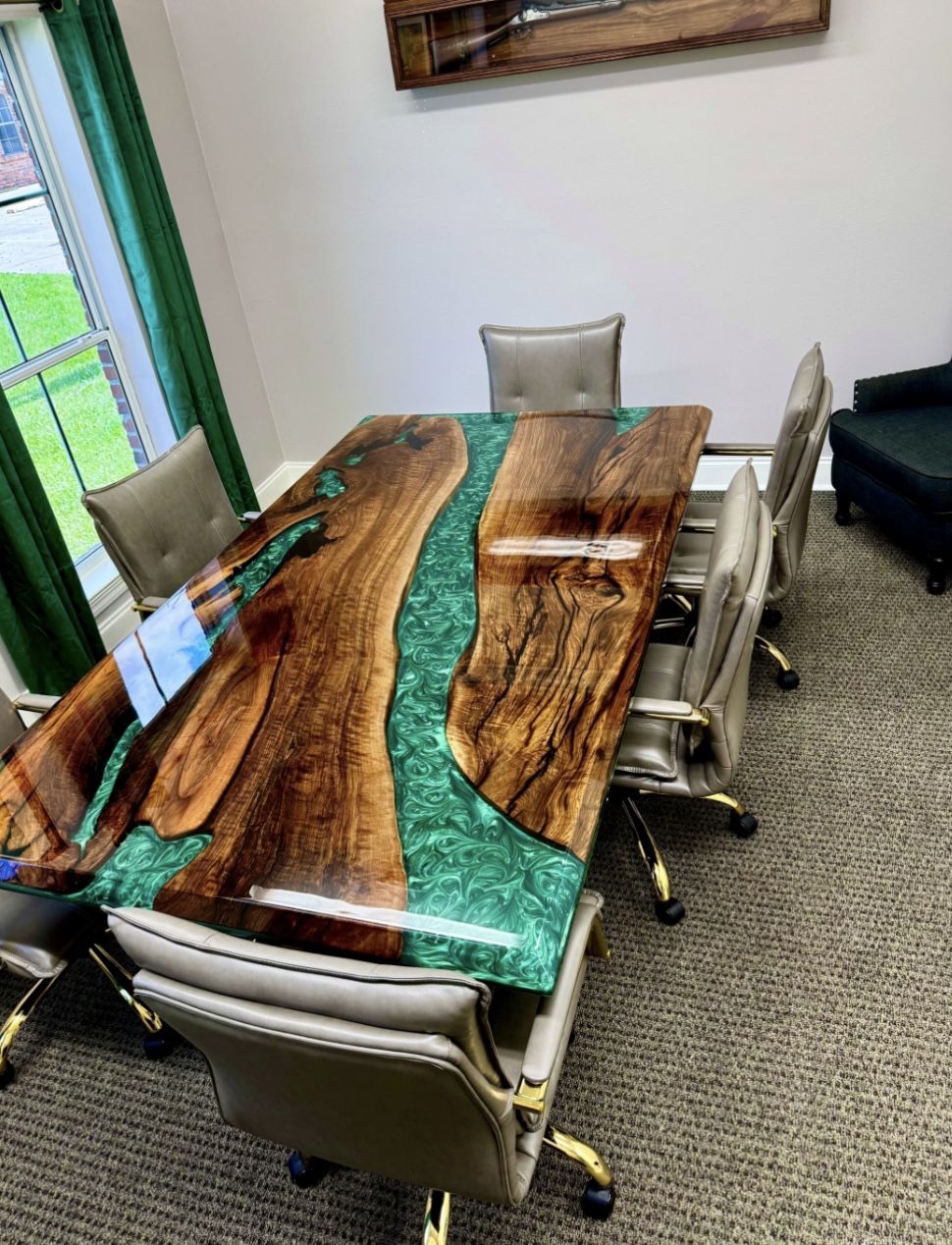 Epoxy Wood Table
