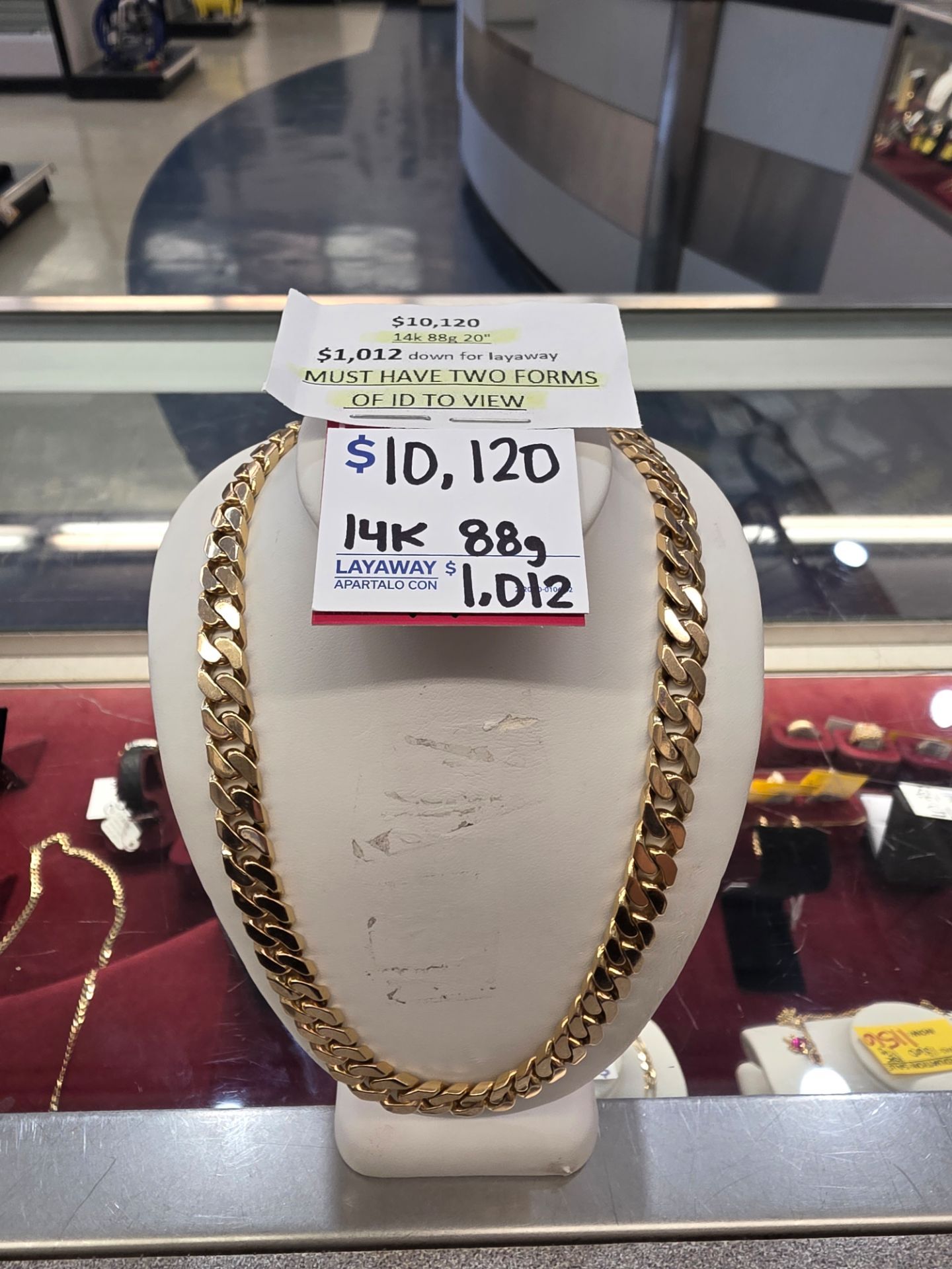 14k Cuban